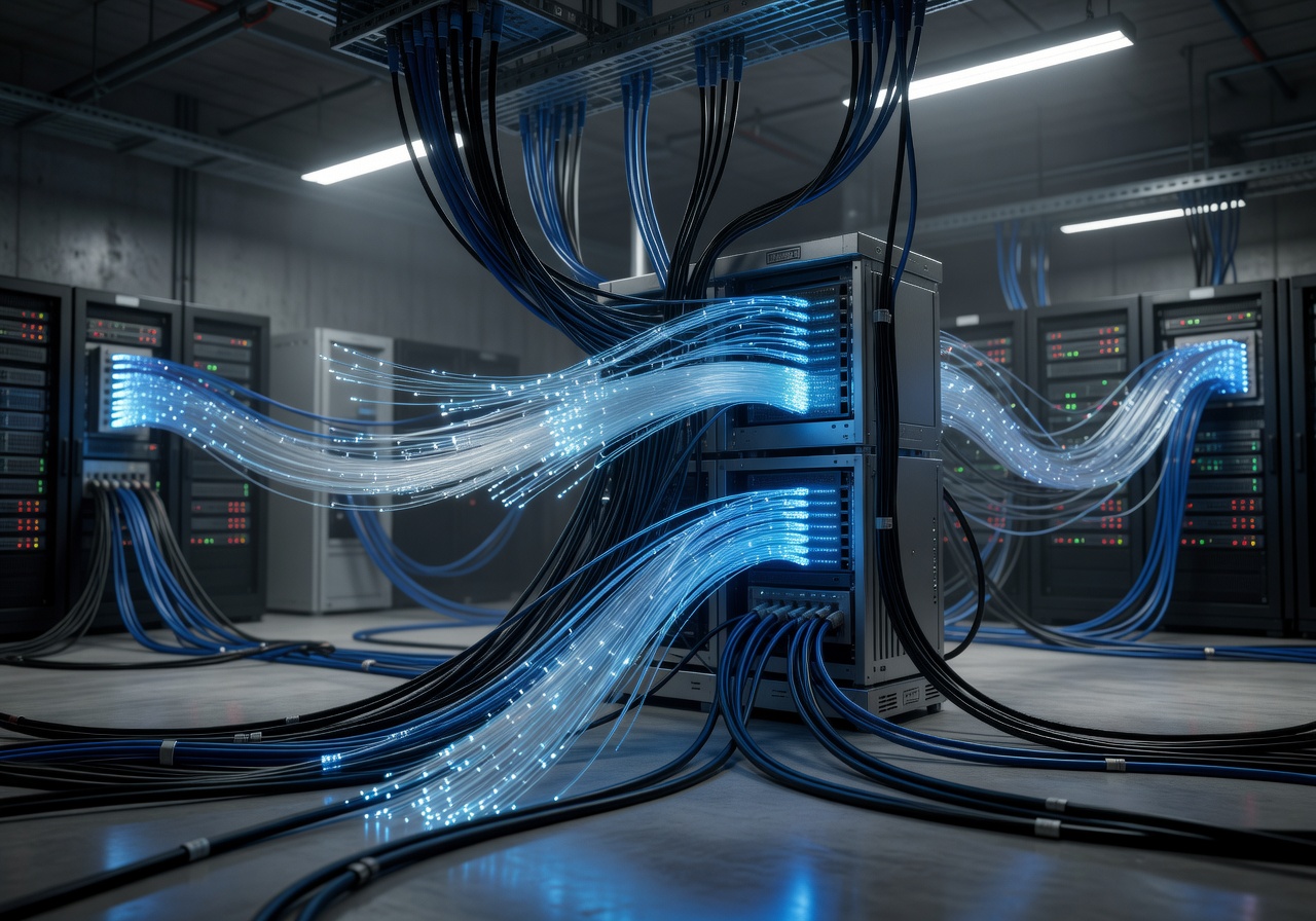 NexitapBounce Fiber Optic Internet Infrastructure Visualization